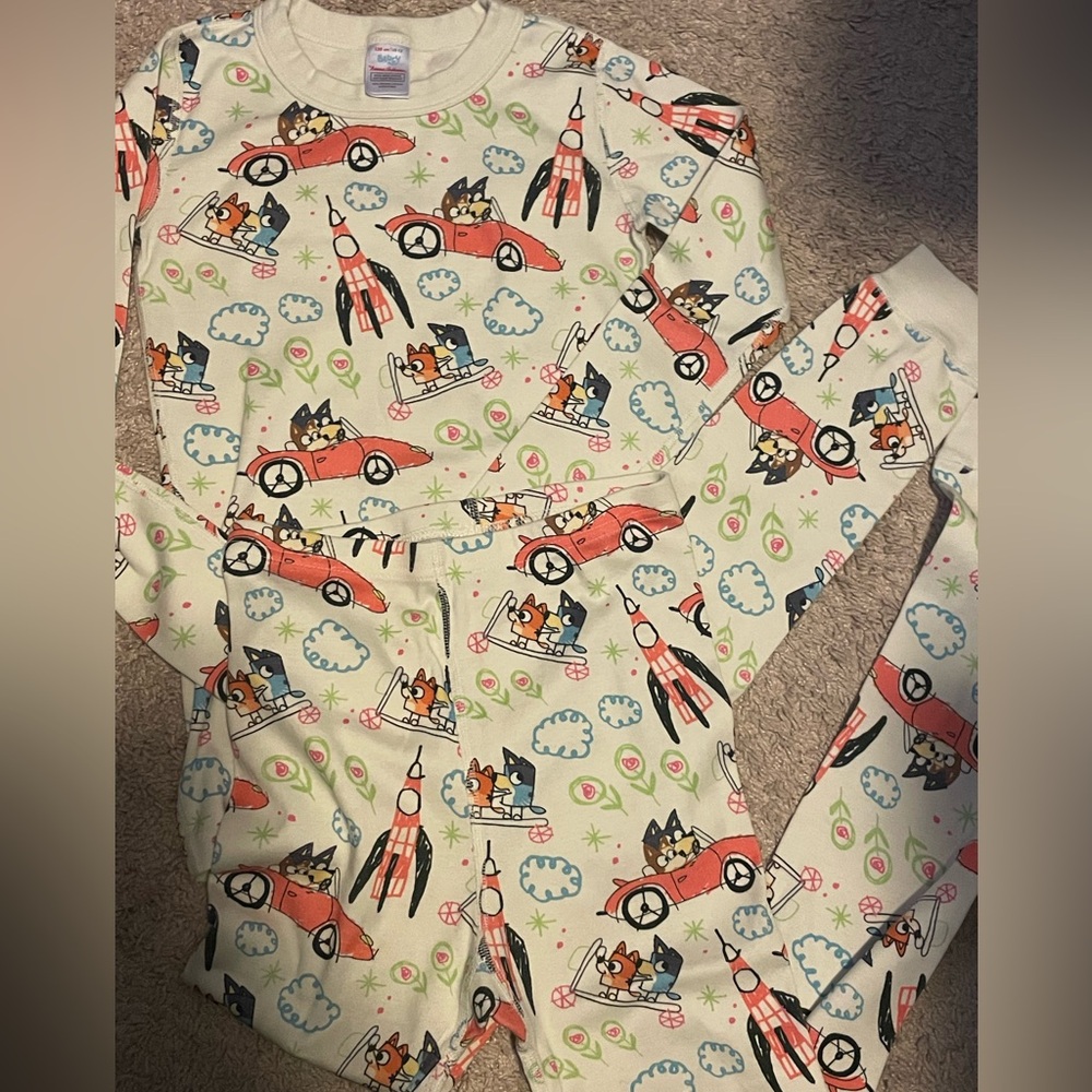 Hanna Andersson Bluey Long John Pajamas